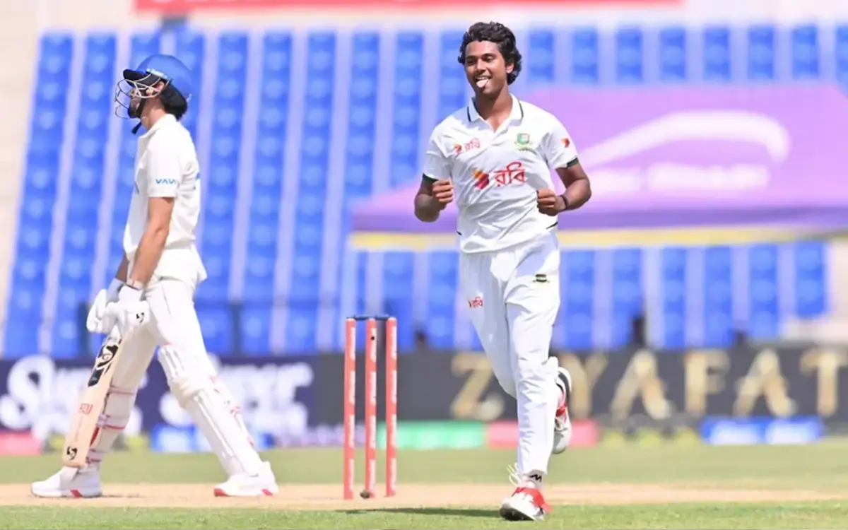 হাসানের হ্যাটট্রিকে কোণঠাসা আফগানিস্তান, ১ রানে হারালো ৪ উইকেট