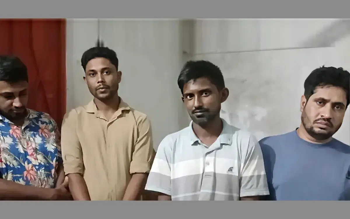 ইয়াবা সেবনের সময় ছাত্রদল ও স্বেচ্ছাসেবক দল নেতাসহ ৪ জন গ্রেফতার