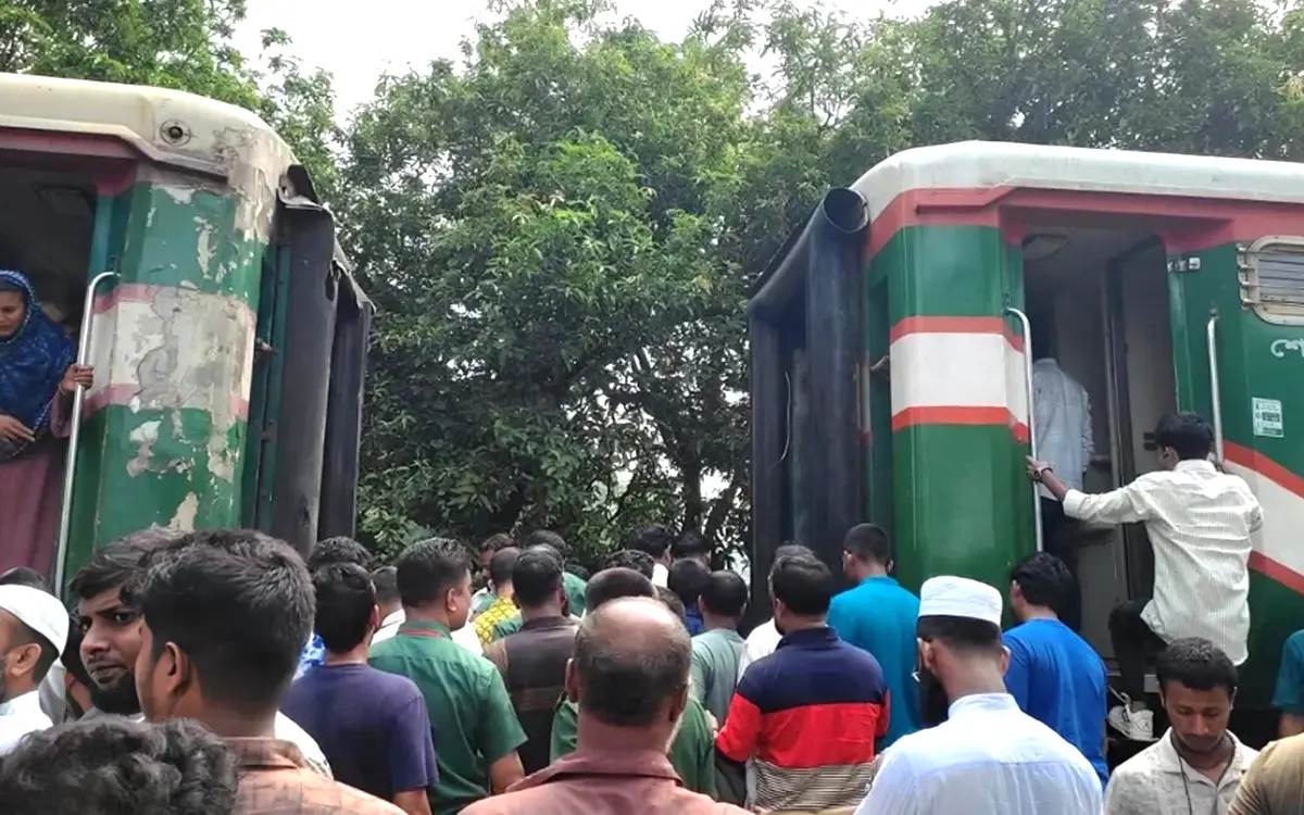 গফরগাঁওয়ে চলন্ত তিস্তা এক্সপ্রেসের বগি বিচ্ছিন্ন