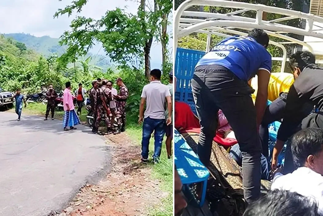 বান্দরবানের রুমায় পর্যটকবাহী গাড়ি খাদে পড়ে নিহত ২, আহত ১০