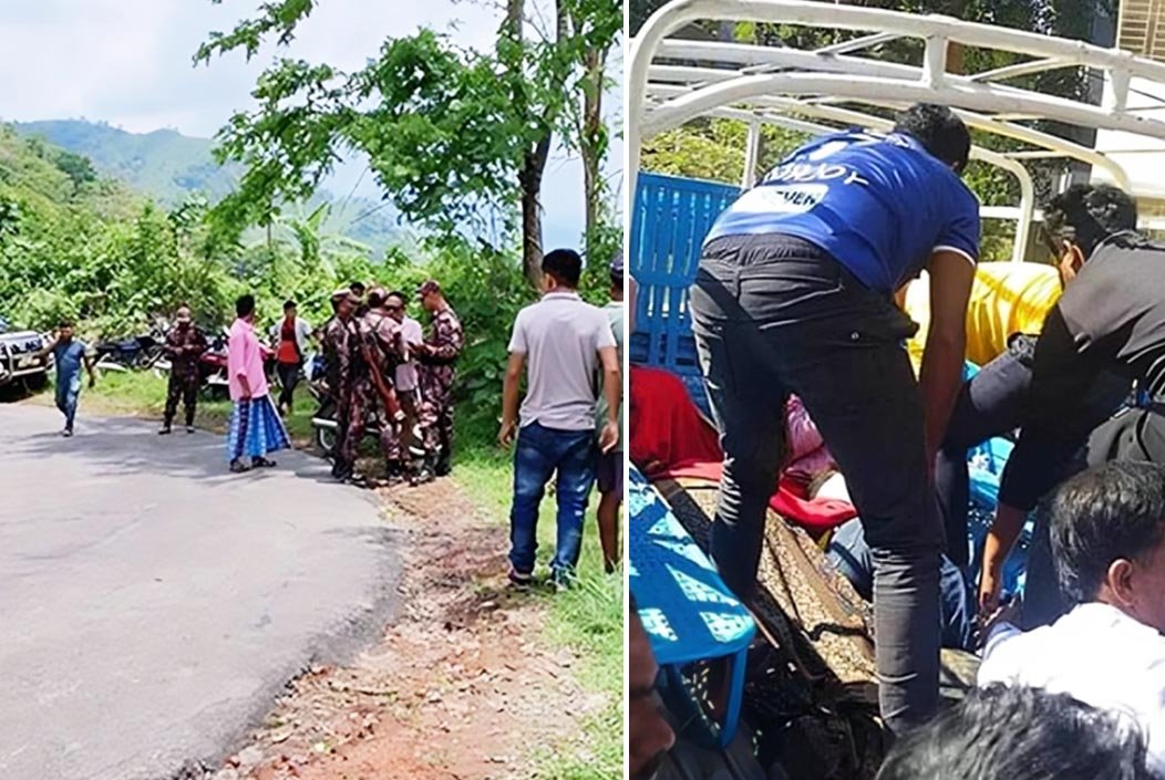 বান্দরবানের রুমায় পর্যটকবাহী গাড়ি খাদে পড়ে নিহত ২, আহত ১০