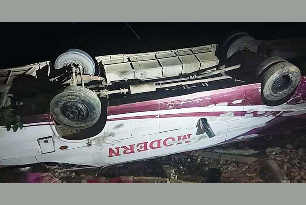 সুনামগঞ্জের শান্তিগঞ্জে বরযাত্রীবাহী বাস খাদে পড়ে নিহত ...