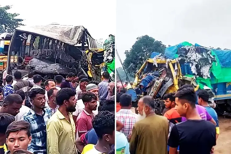 দিনাজপুরে মর্মান্তিক সড়ক দুর্ঘটনায় শিশুসহ নিহত ৫, আহত ২৮