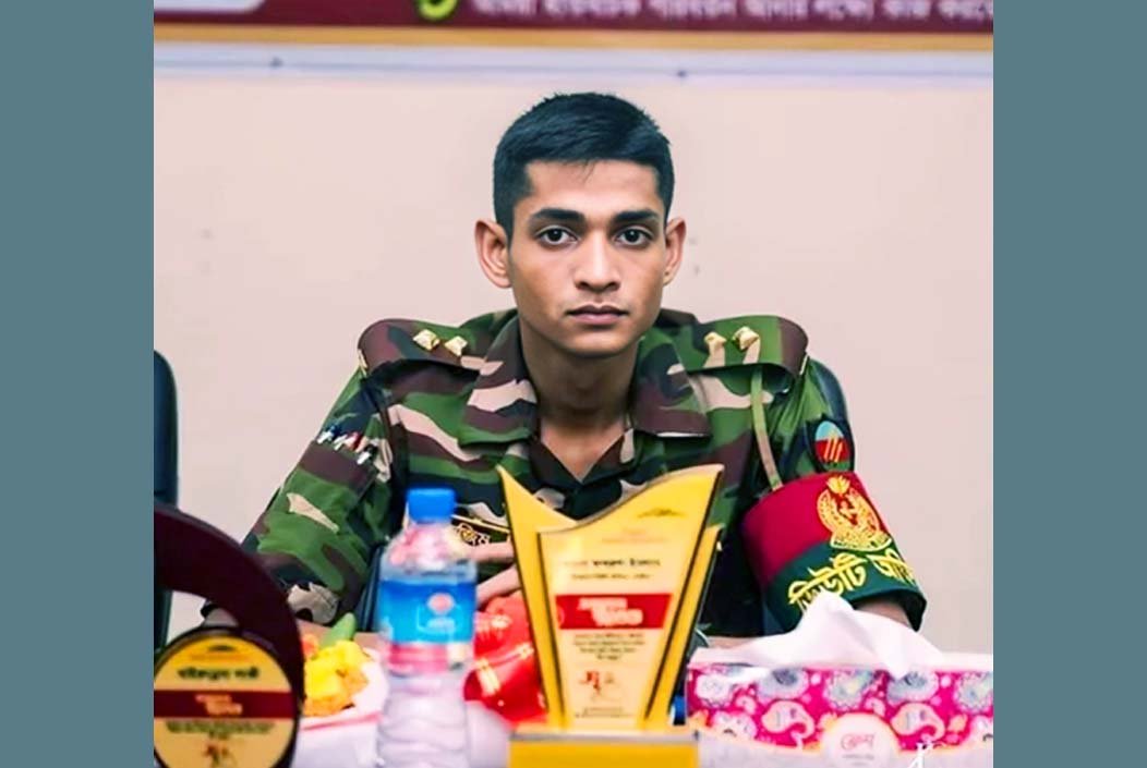 ডাকাতদের হামলায় সেনাবাহিনীর লেফটেন্যান্ট তানজিম নিহত