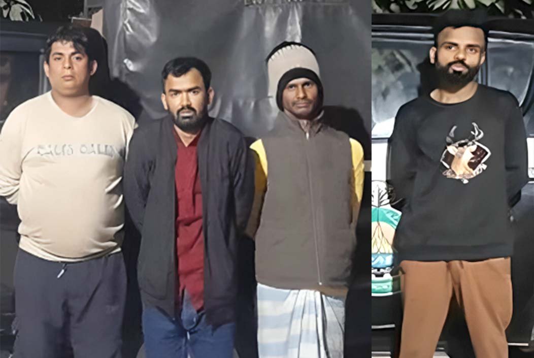 ’কব্জিকাটা গ্রুপের’ পাগলা নাসিরসহ ৪ ছিনতাইকারী গ্রেপ্তার