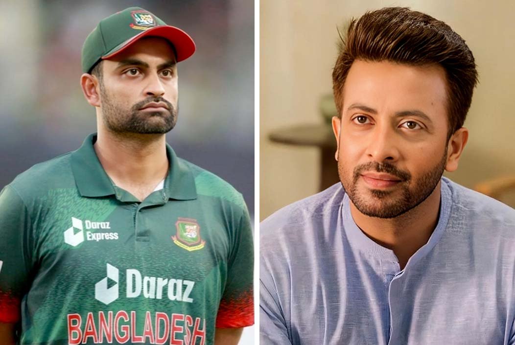 তামিম ইকবালের সুস্থতা কামনা করেছেন শাকিব খান