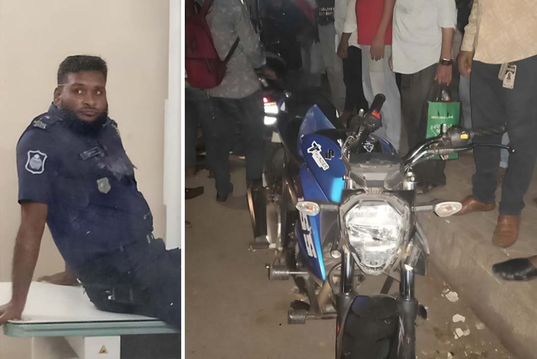 কিশোর গ্যাংয়ের হামলায় দুই পুলিশ কর্মকর্তা আহত