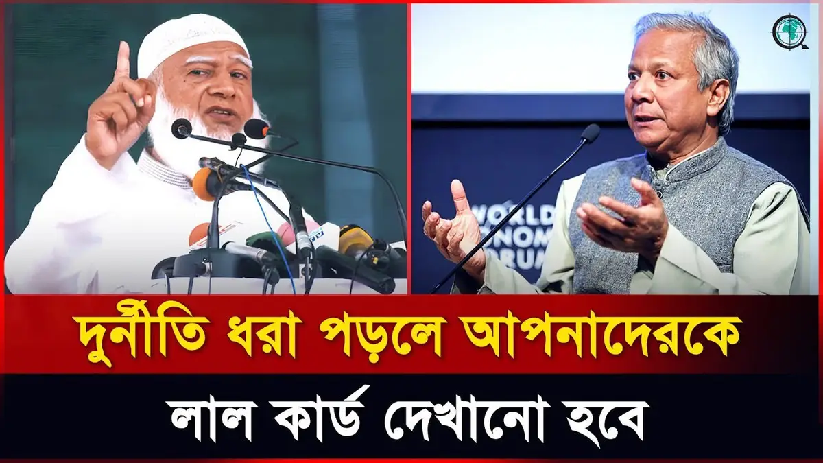 অন্তর্বর্তী সরকারকে নিয়ে জামায়াত নেতার কড়া মন্তব্য