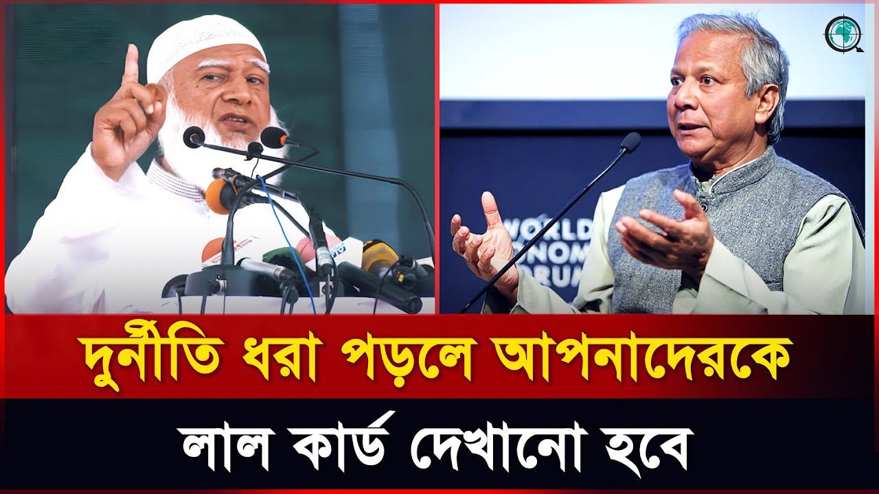 অন্তর্বর্তী সরকারকে নিয়ে জামায়াত নেতার কড়া মন্তব্য