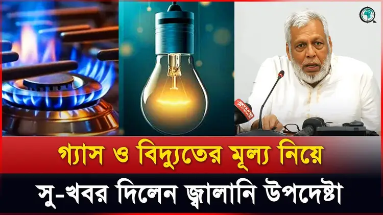 গ্যাস ও বিদ্যুতের মূল্য নিয়ে সু-খবর দিলেন জ্বালানি উপদেষ্টা