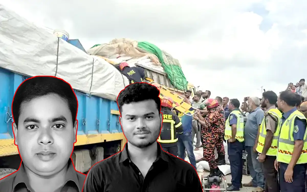 বগুড়ায় সড়ক দুর্ঘটনায় শেরপুরের বাবা-ছেলেসহ নিহত ৩