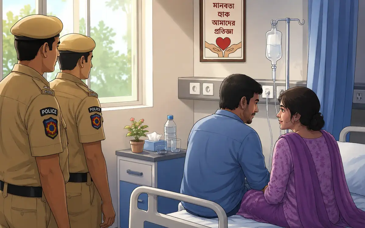 কারাগারে বন্দি কর্মকর্তাকে প্রেমিকাসহ হাসপাতালে পাওয়ায় চাঞ্চল্য