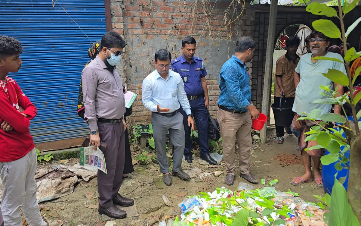 শেরপুরে বিষাক্ত আইসক্রিম কারখানায় ১ লাখ টাকা জরিমানা