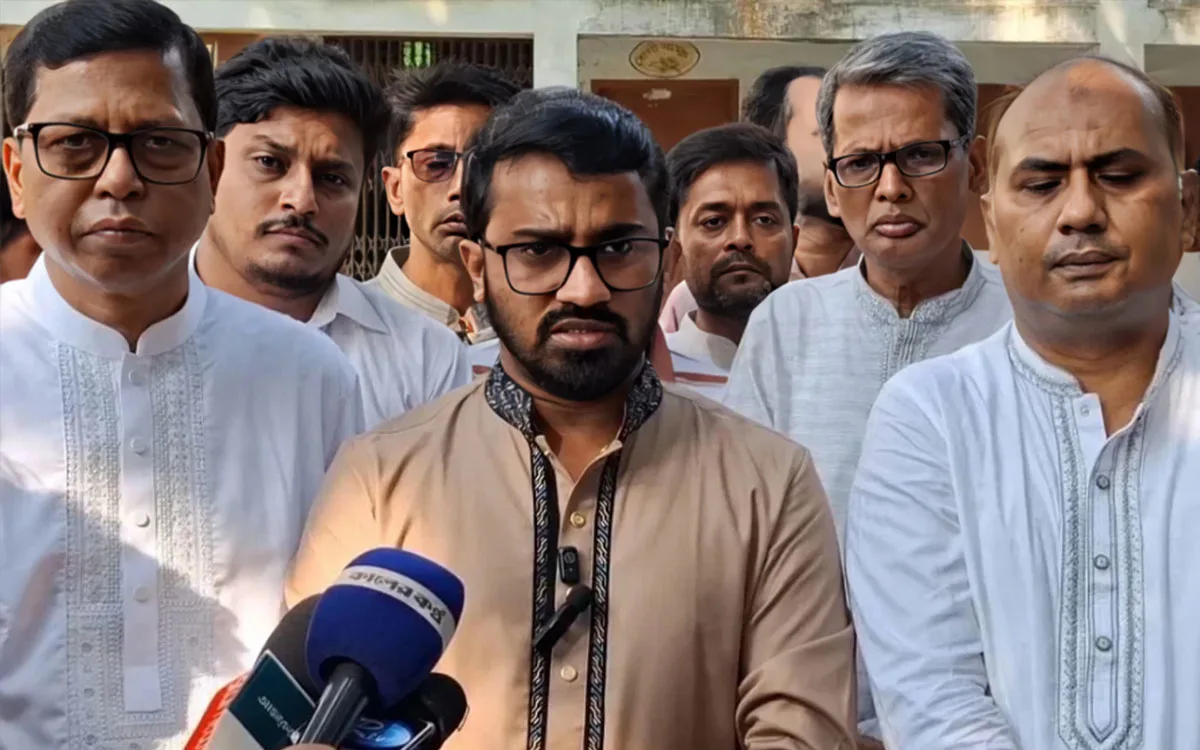বিএনপির বিরুদ্ধে আওয়ামী লীগ-জামায়াত ষড়যন্ত্র করছে: রাশেদ খাঁন
