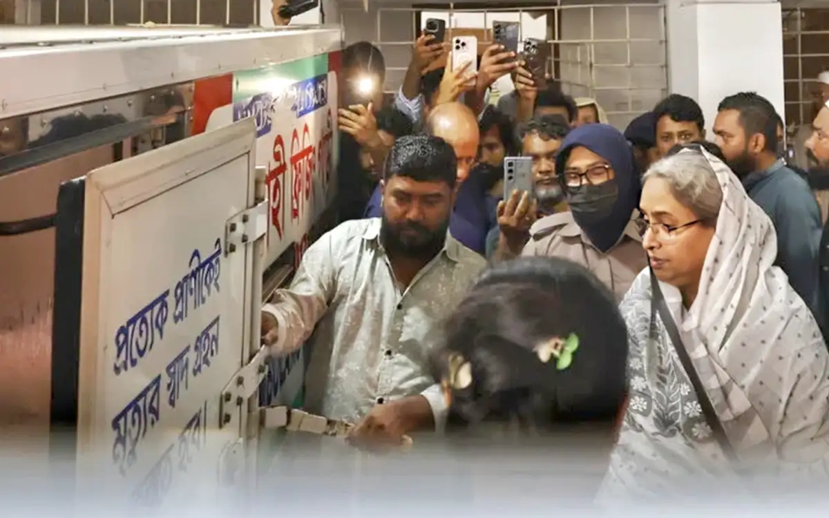 স্বামীকে শেষ বিদায় জানাতে ১২ ঘণ্টার জন্য প্যারোলে মুক্তি পেলেন দীপু মনি