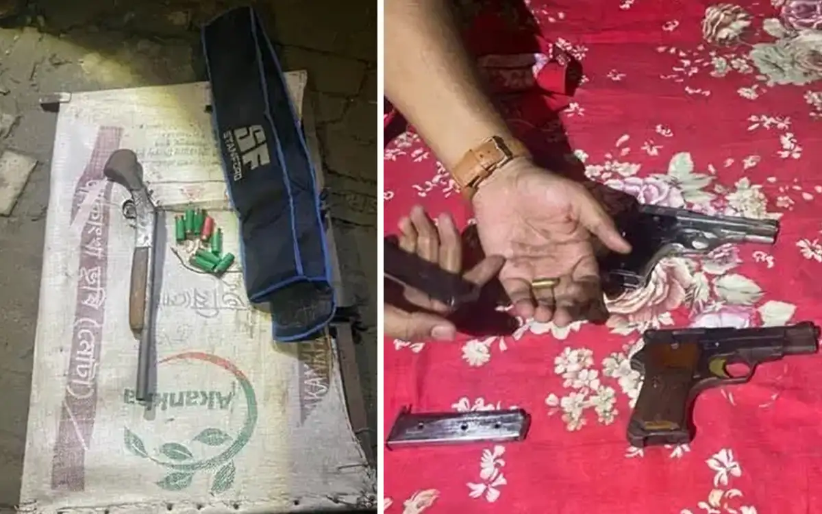 ডেমরায় বিএনপি নেতার বাড়িতে গুলি: ছাত্রদল নেতাসহ গ্রেফতার ২, অস্ত্র ও গুলি উদ্ধার