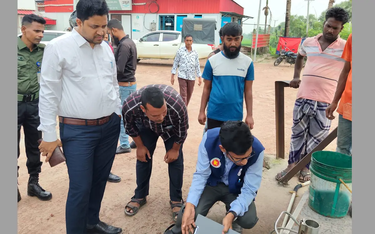 দুপচাঁচিয়ায় ফিলিং স্টেশন ও পানির ট্যাংক কারখানায় অর্থদণ্ড