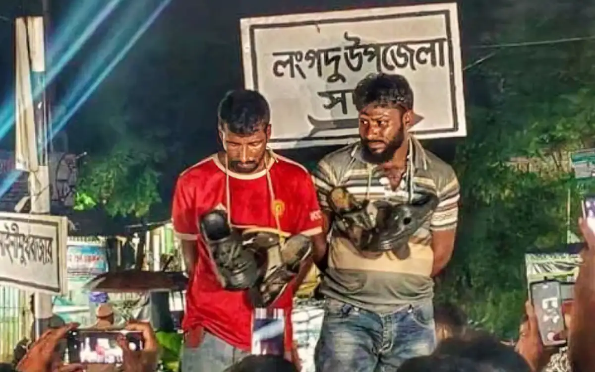 রাঙামাটিতে নারী ভিক্ষুককে ভয় দেখিয়ে ধর্ষণের অভিযোগ, দুই যুবক আটক