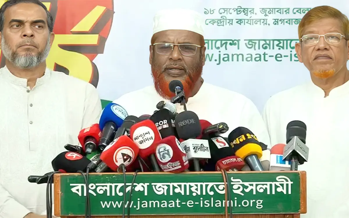 লংমার্চ বাস্তবায়নে দেশের কোটি কোটি মানুষ প্রস্তুত: মিয়া গোলাম পরওয়ার