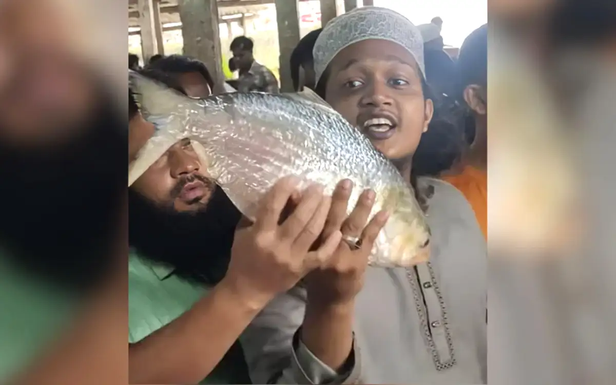 পাথরঘাটায় এক ইলিশ ১৭ হাজারে বিক্রি