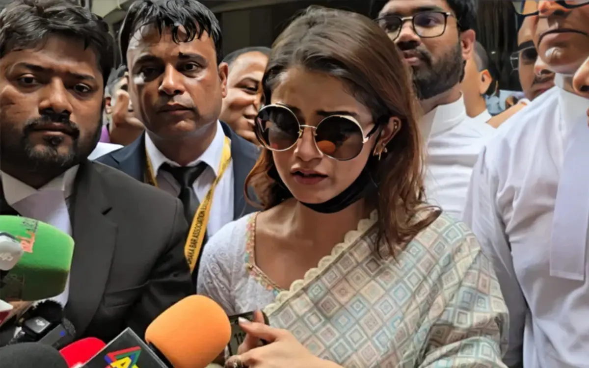 শাড়ি নিয়ে প্রতারণার মামলা, ‘ন্যায়বিচার নিয়েই যাব’ বললেন তানজিন তিশা