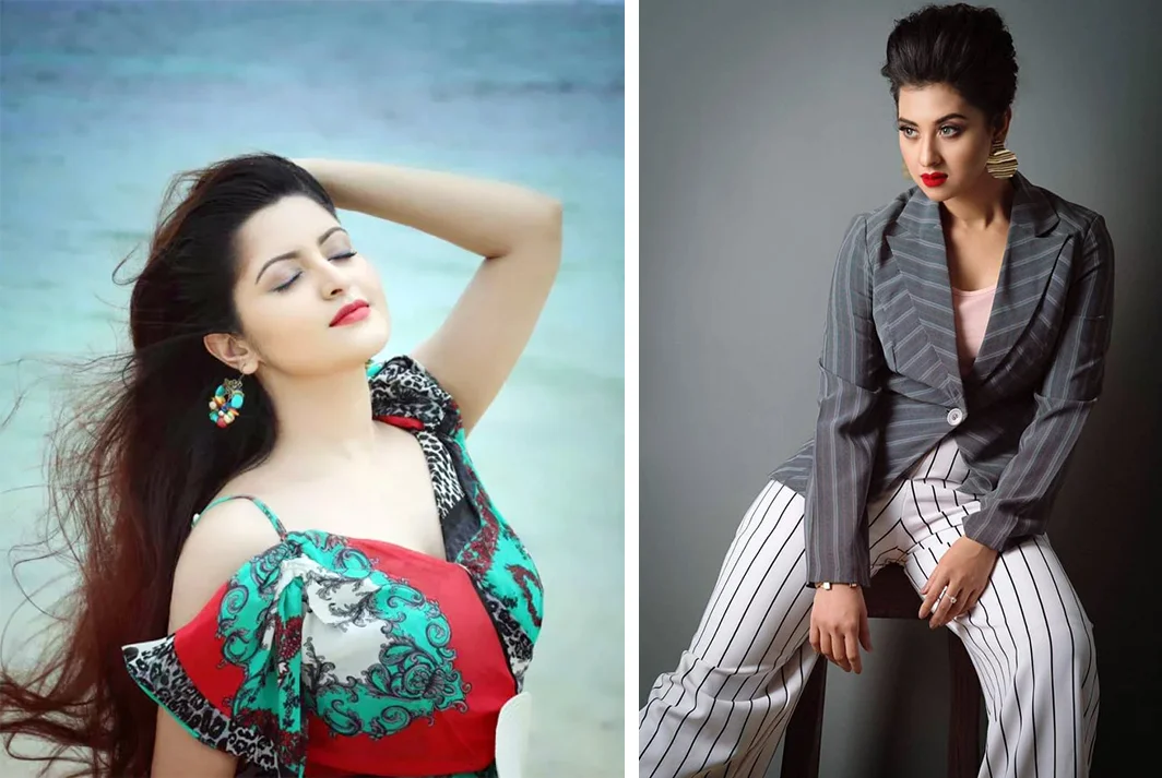 ‘খেলা হবে’ একসঙ্গে পরীমনি ও বুবলি