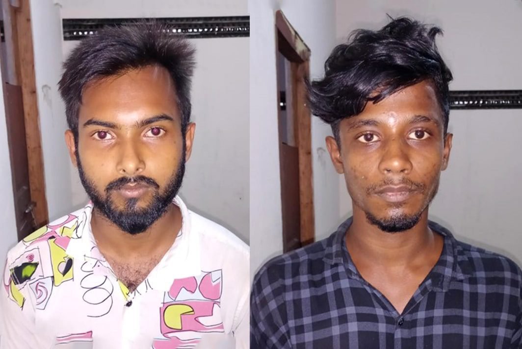 বগুড়ার শেরপুরে মন্দিরের টাকা ও অলংকার চুরির সময় হাতেনাতে আটক ২