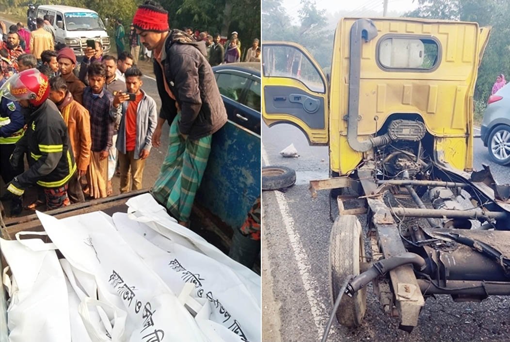 চট্টগ্রামে পিকনিক বাস ও লেগুনার মুখোমুখি সংঘর্ষে নিহত ৪