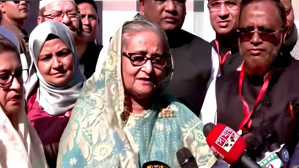 দেশের জনগণ হরতাল চায় না, ভোট দিতে চায়: প্রধানমন্ত্রী শেখ হাসিনা