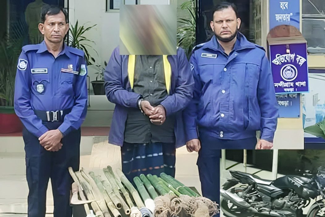 বগুড়ায় বিএনপি নেতা আটক