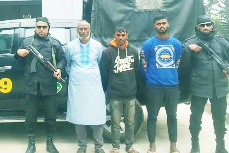ব্রাহ্মণবাড়িয়ায় হত্যা মামলার তিন আসামি আটক