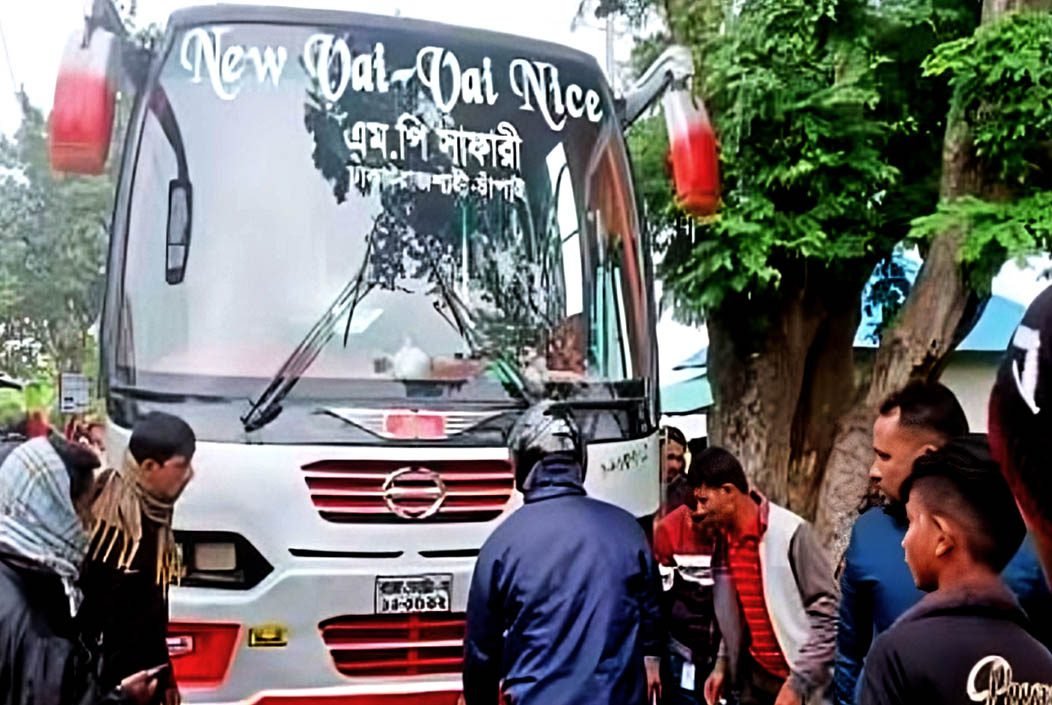 রাজশাহীতে বাসচাপায় ২ মোটরসাইকেল আরোহী নিহত