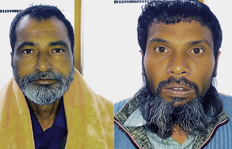 বগুড়ার ধুনটে গাঁজাসহ দুই জন আটক