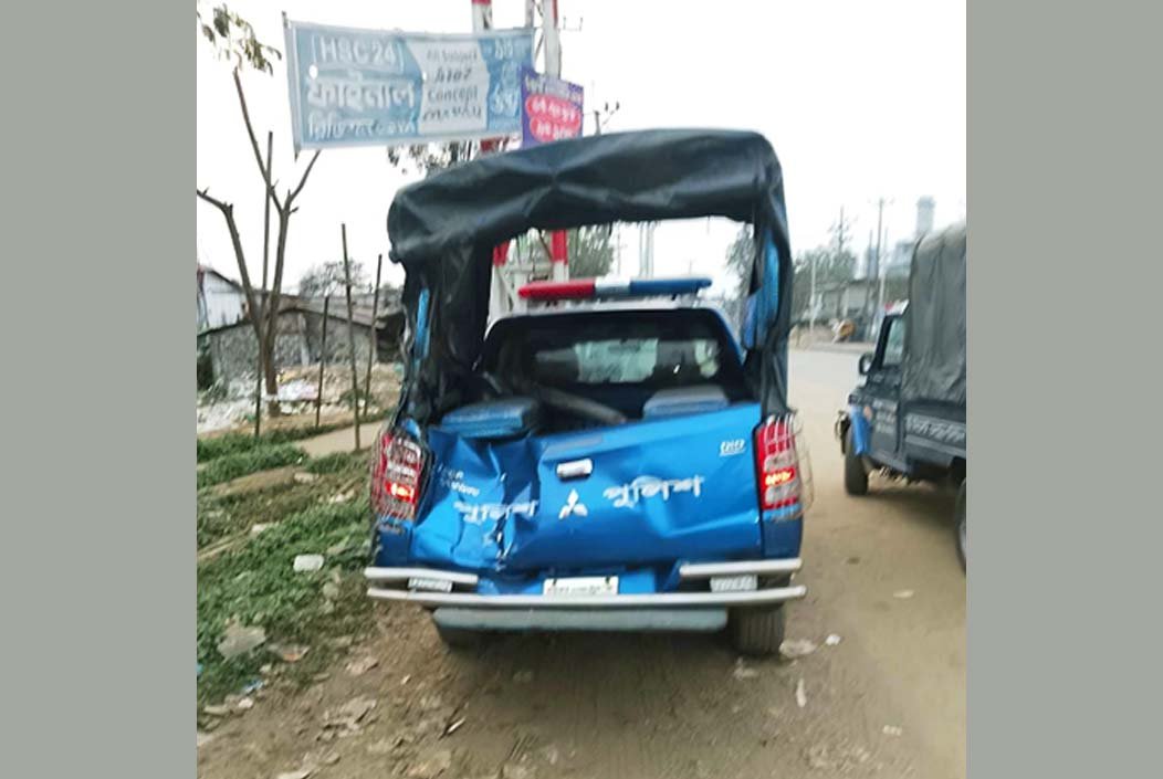 সিলেটে বাসচাপায় উপ-কমিশনারসহ ৬ পুলিশ সদস্য আহত