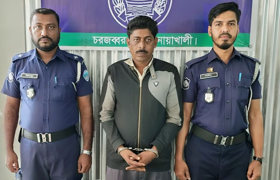 নোয়াখালীর সুবর্ণচরে আগ্নেয়াস্ত্রসহ সাবেক ইউপি সদস্য আটক