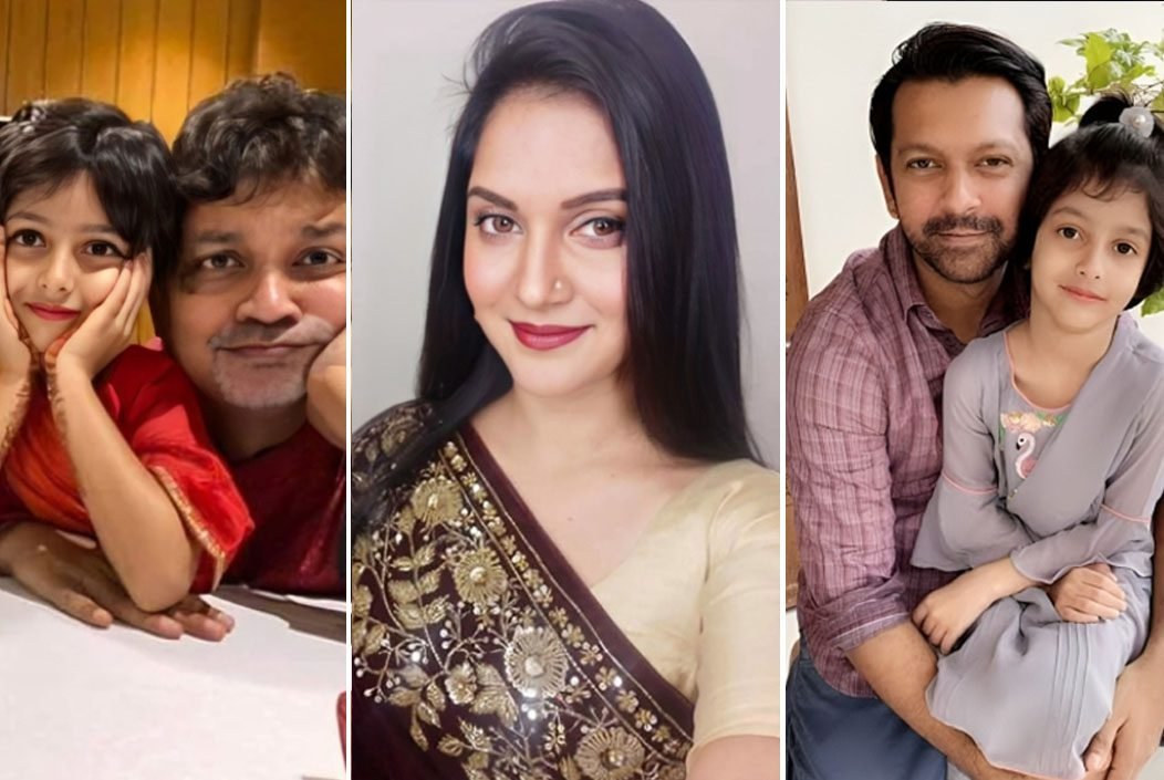 সৃজিতকে ‘আব্বু’ তাহসানকে ‘বাবা’ ডাকে: মিথিলা