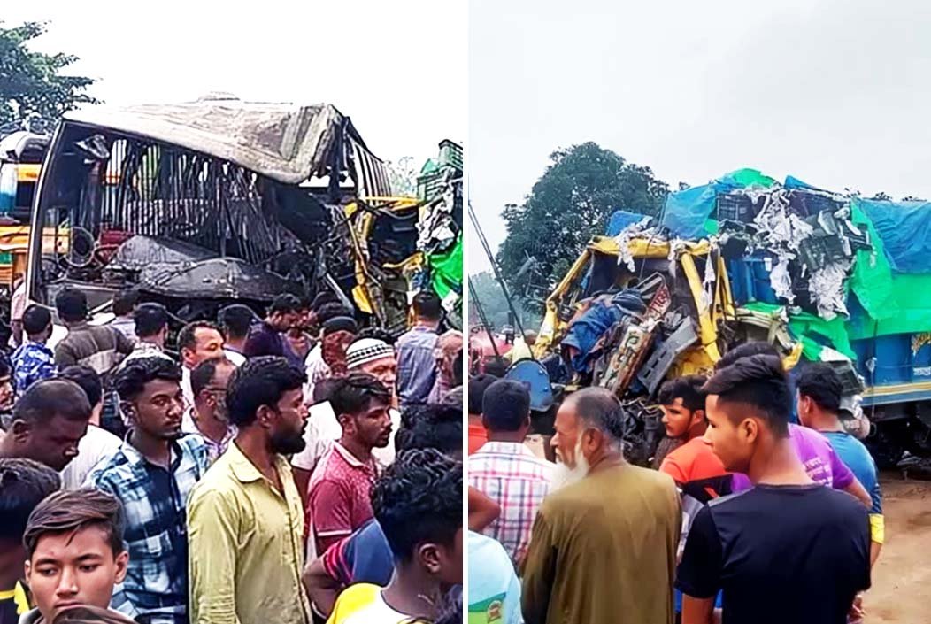 দিনাজপুরে মর্মান্তিক সড়ক দুর্ঘটনায় শিশুসহ নিহত ৫, আহত ২৮