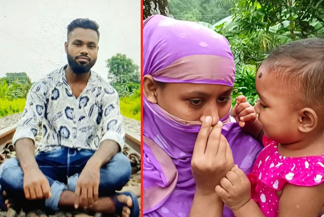 মেয়ের জন্য চিপস কিনে বাড়ি ফিরতে পারলেন না মোবারক হোসেন