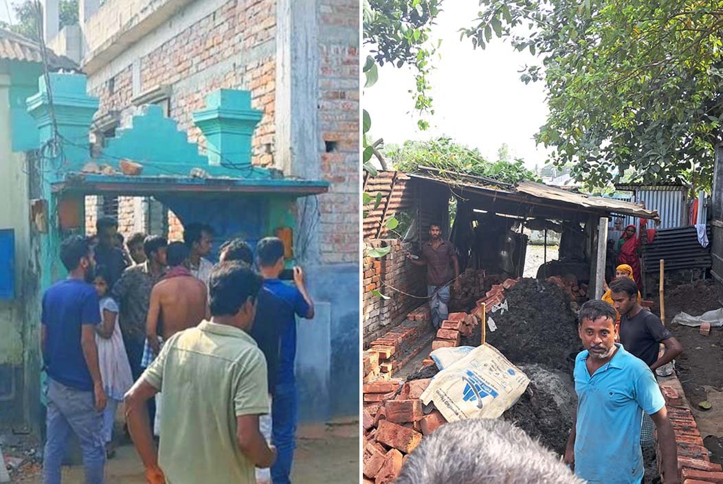 জমি নিয়ে বিরোধ, দুই পক্ষের সংঘর্ষে নারীসহ আহত ৯