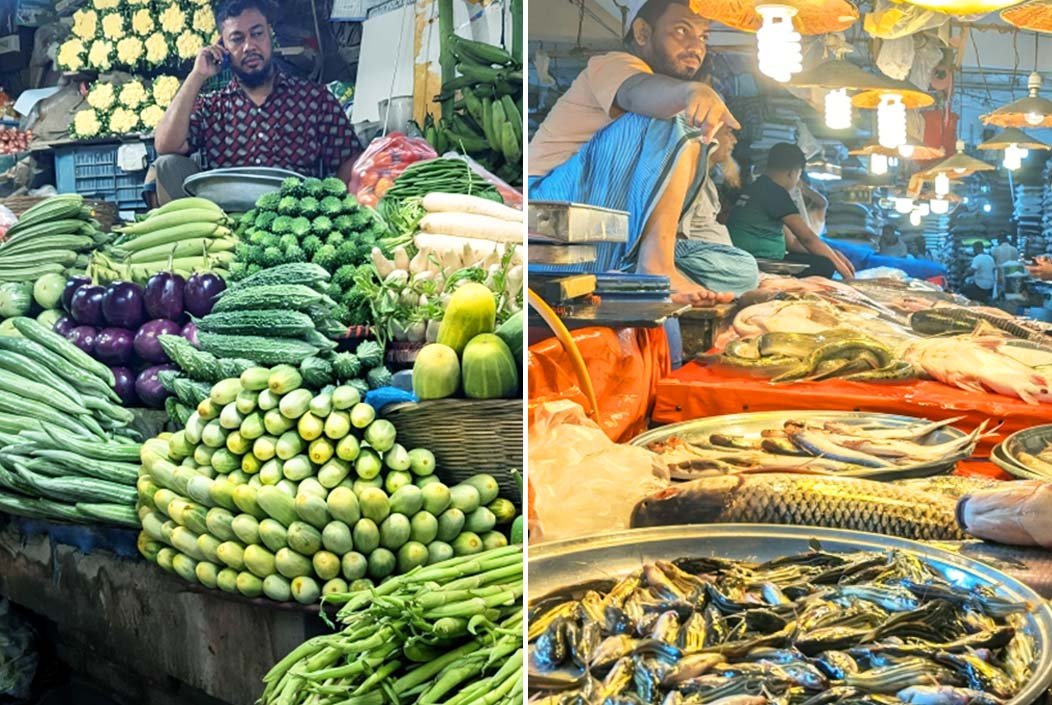 লাগামহীন সবজির বাজার, মাছের দামও চড়া