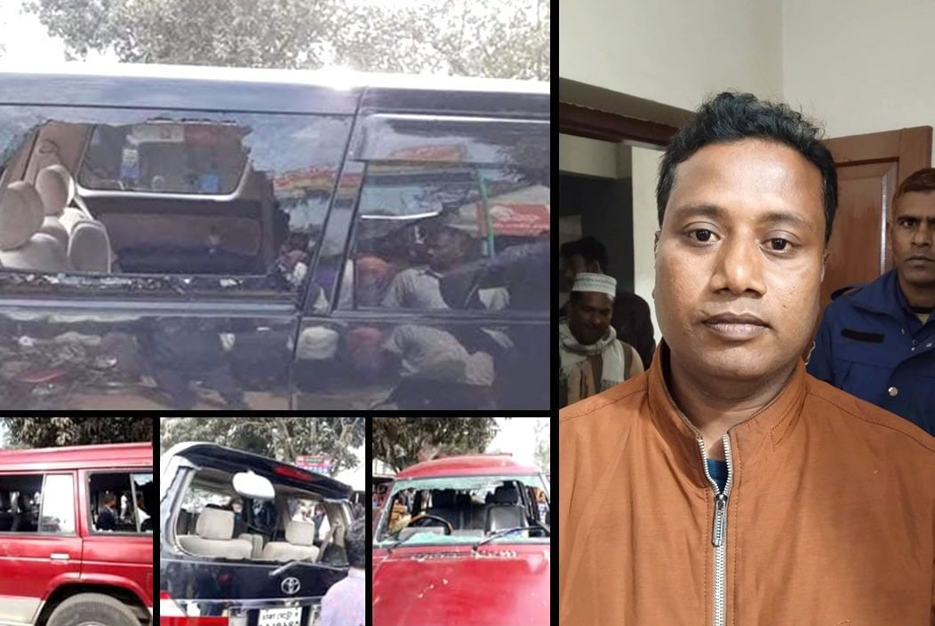 ধানের শীষের গাড়িবহরে হামলা, আ: লীগ নেতা গ্রেফতার