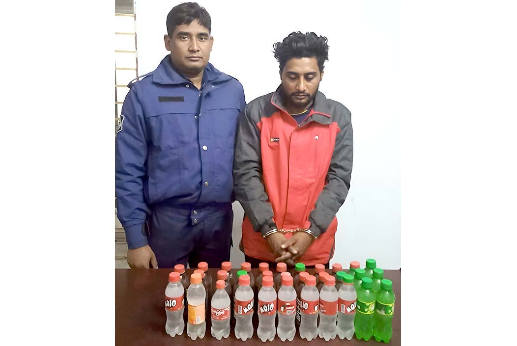 বগুড়ার শেরপুরে নারীসহ ৩ মাদক ব্যবসায়ী আটক