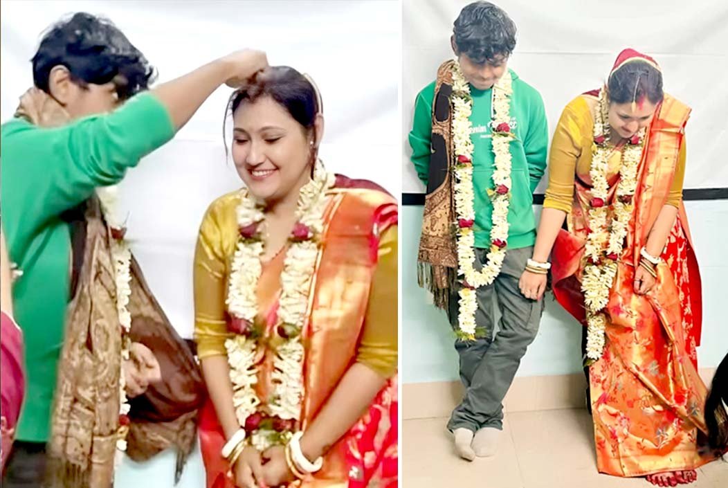 ক্লাসরুমেই ছাত্রকে বিয়ে করলেন বিশ্ববিদ্যালয়ের শিক্ষিকা