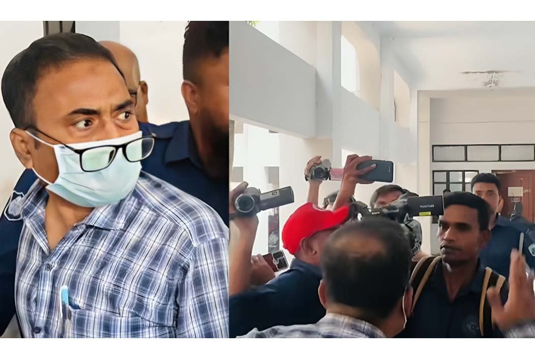 নাটোরে সাংবাদিকদের ওপর এসপির হামলা, থানায় অভিযোগ