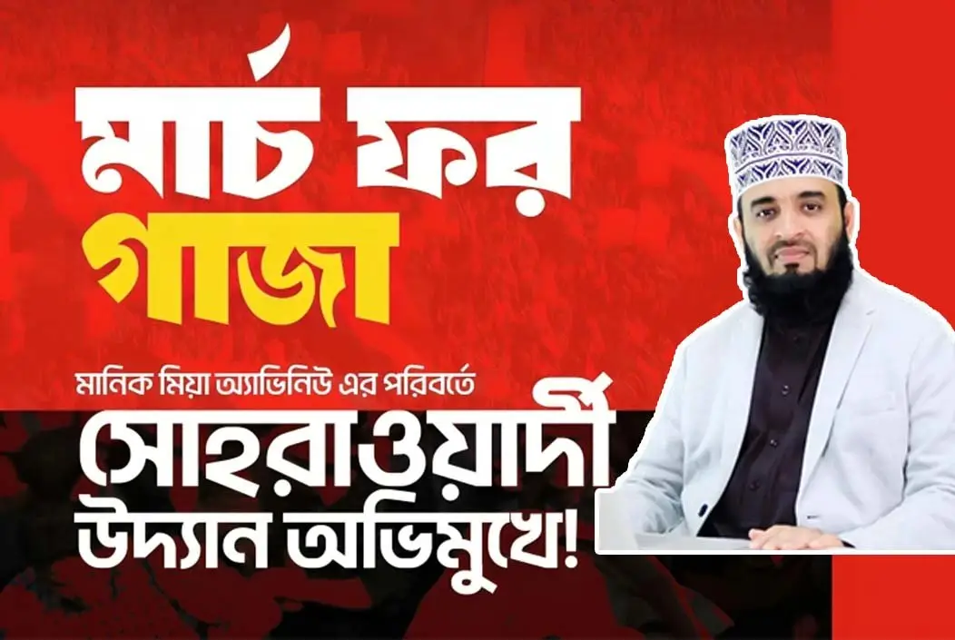 ‘মার্চ ফর গাজা’র পথে আছি, আপনিও আসুন: ড. মিজানুর রহমান ...