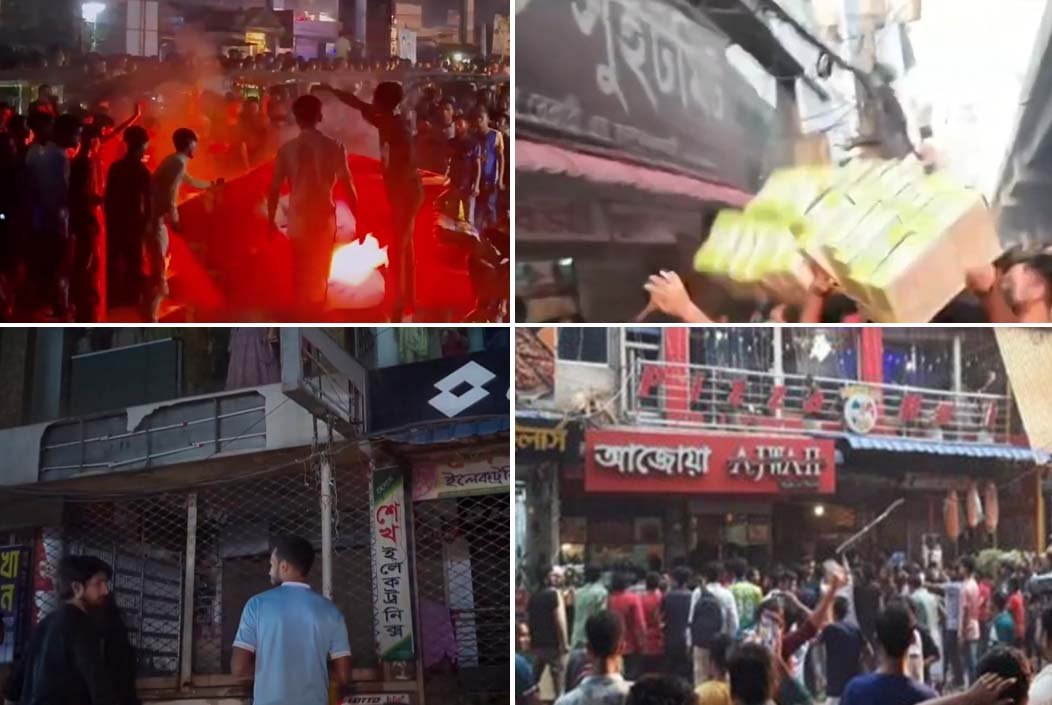 ‘মার্চ ফর গাজা’ র্যালি থেকে গার্মেন্টস, হোটেল, বাটাসহ বহু প্রতিষ্ঠানে হামলা–ভাঙচুর