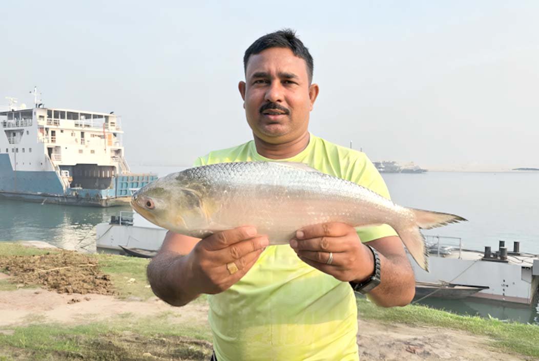 পদ্মার এক ইলিশ বিক্রি হলো সাড়ে আট হাজার টাকায়!