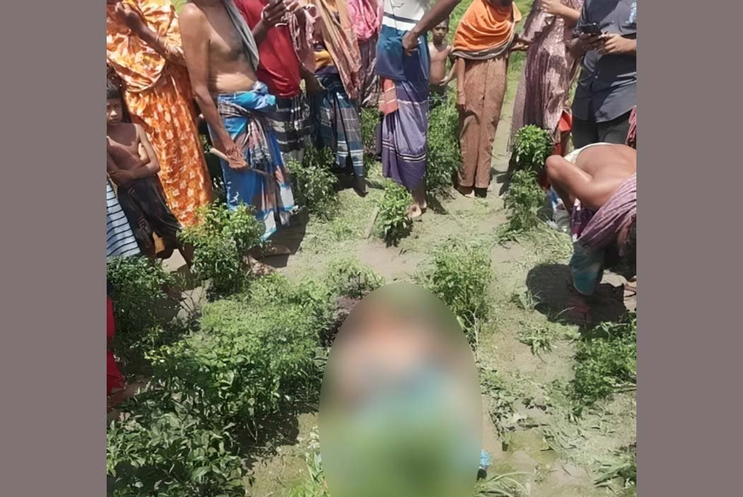 খেতে কাজের সময় ছেলের কোদালের কোপে বাবার মৃত্যু
