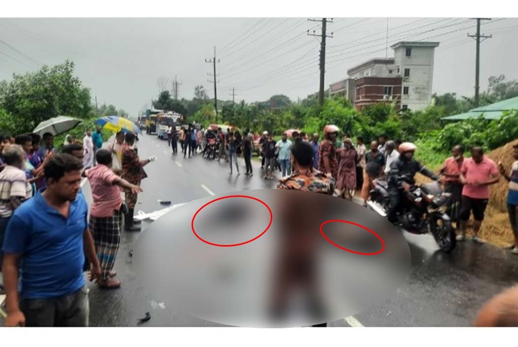 বগুড়ায় ট্রাকের ধাক্কায় তিন মোটরসাইকেল আরোহীর মৃত্যু