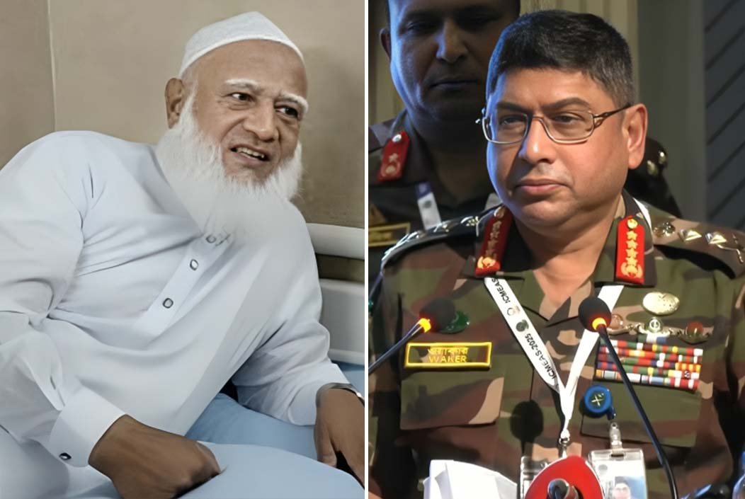 জামায়াত আমিরের চিকিৎসায় সহায়তা দিতে প্রস্তুত সেনাবাহিনী: সেনাপ্রধান